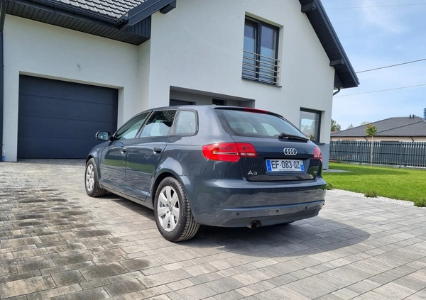 Audi A3 cena 31900 przebieg: 169000, rok produkcji 2011 z Żyrardów małe 742